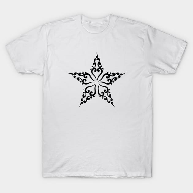 Christmas Star T-Shirt by shaldesign